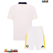 Camisa de Futebol Al-Nassr Equipamento Alternativo Infantil 2025-26 Manga Curta (+ Calças curtas)